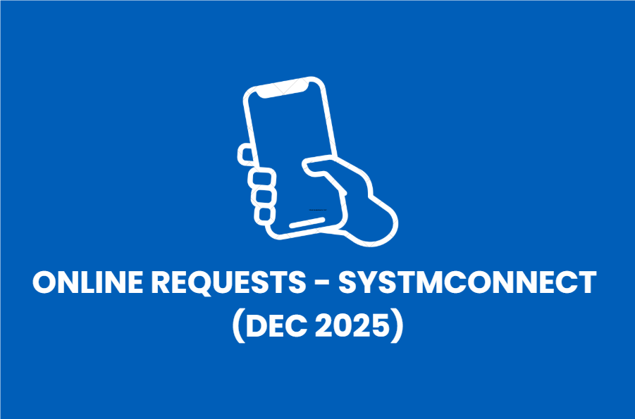 Online Requests via SystmConnect